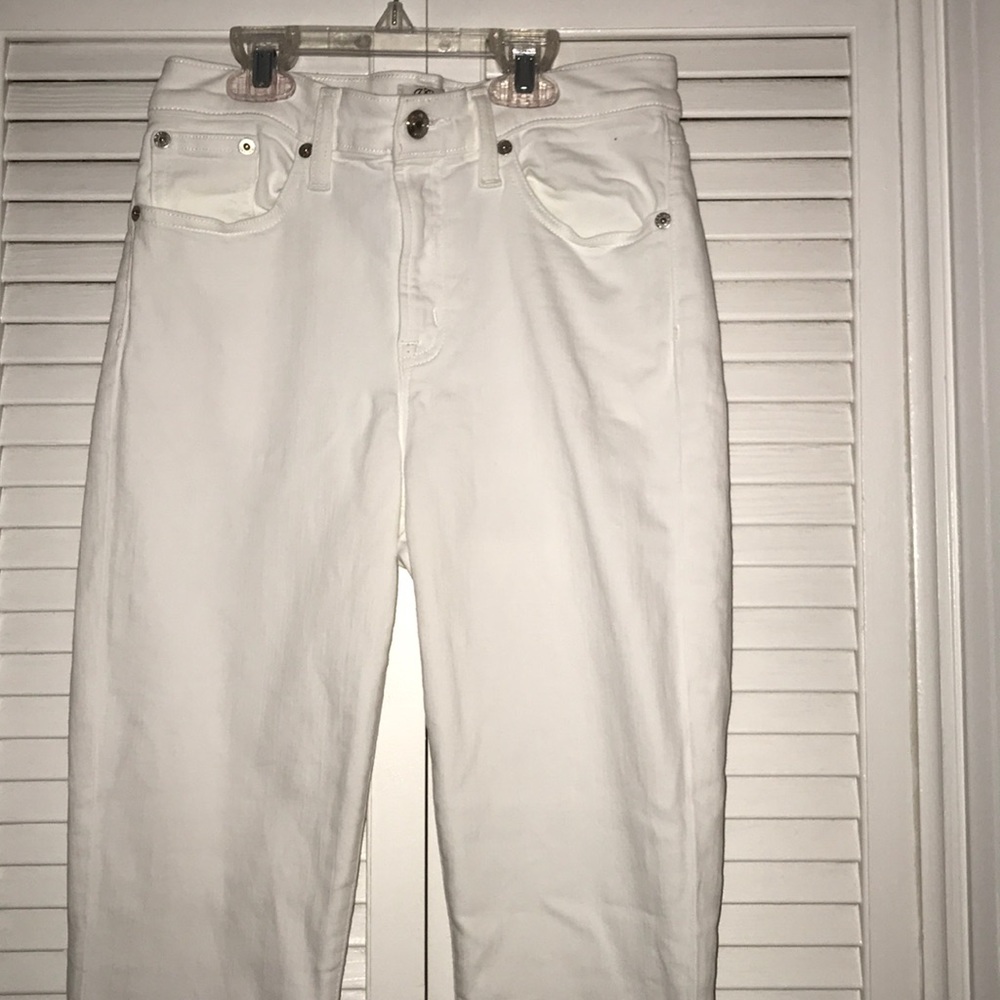 ☆ jcrew white jeans ☆